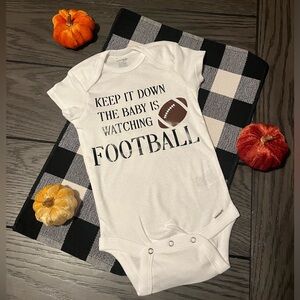 NEW football onesie made to order